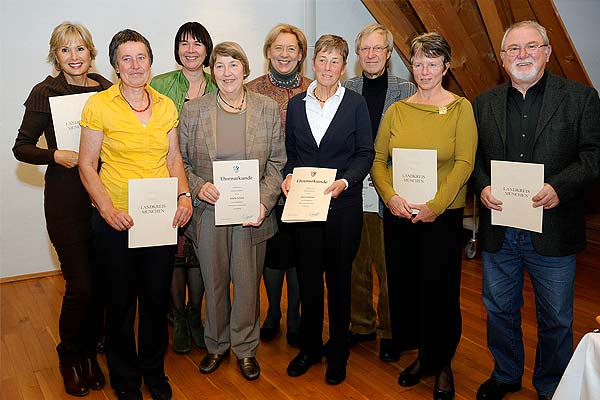 Foto: Die Preisträger der Umweltehrung 2012