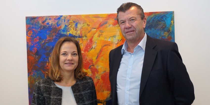 Foto: Dr. Tina Emslander und Christoph Leicher