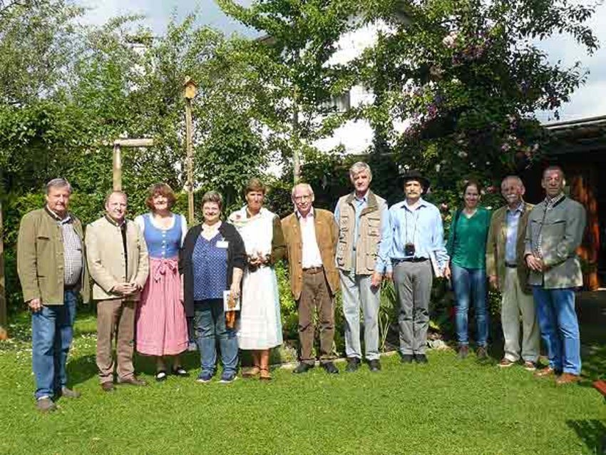 Foto: Gruppenbild "Tag der offenen Gartentür"