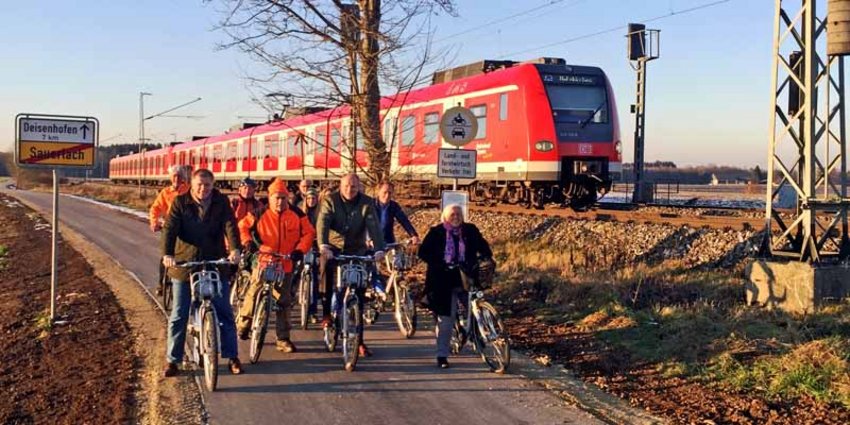 Erste Radhauptverbindung im Landkreis München