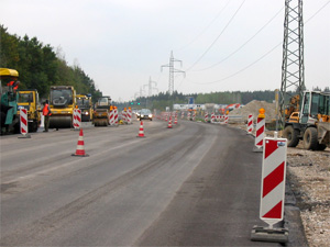 Foto: Staßenbaustelle